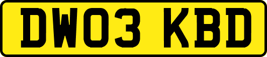 DW03KBD