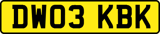 DW03KBK