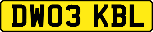 DW03KBL