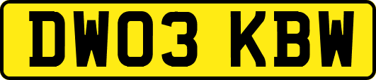 DW03KBW