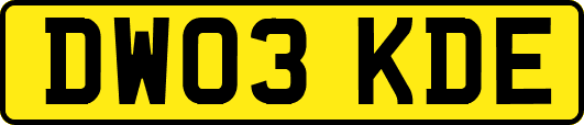 DW03KDE