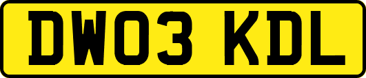 DW03KDL