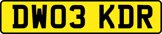 DW03KDR