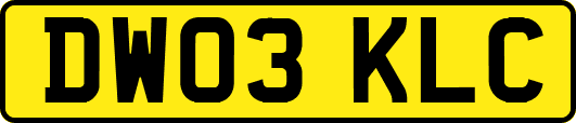 DW03KLC