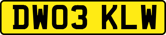 DW03KLW