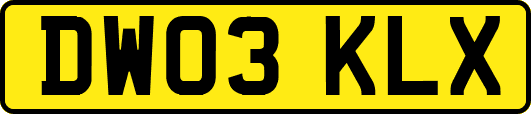 DW03KLX