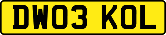 DW03KOL