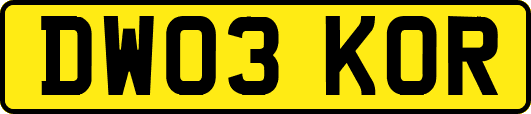 DW03KOR
