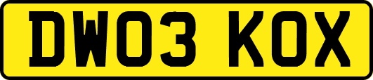 DW03KOX