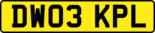 DW03KPL