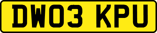 DW03KPU