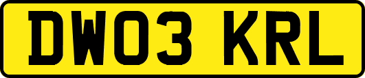 DW03KRL