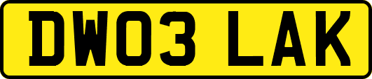 DW03LAK