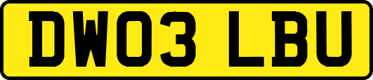 DW03LBU