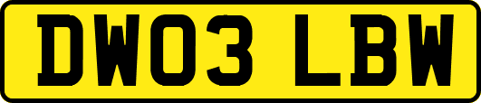 DW03LBW
