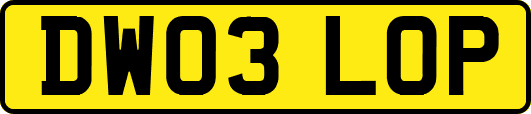 DW03LOP