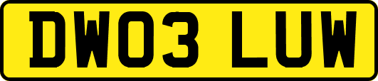 DW03LUW