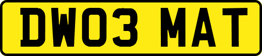 DW03MAT