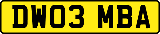 DW03MBA