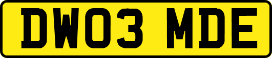 DW03MDE