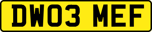 DW03MEF