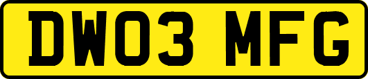 DW03MFG