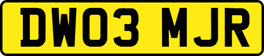 DW03MJR