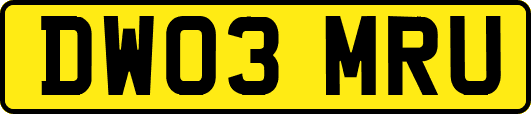 DW03MRU
