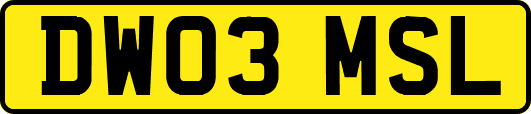 DW03MSL