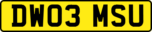 DW03MSU