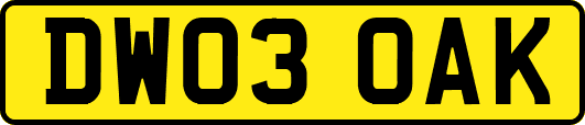 DW03OAK