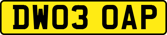 DW03OAP
