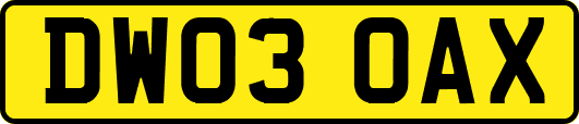 DW03OAX