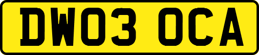 DW03OCA