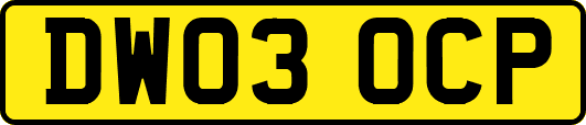 DW03OCP