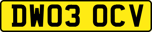 DW03OCV