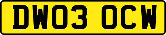 DW03OCW