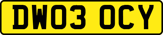 DW03OCY