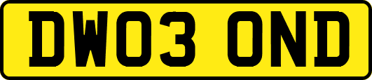 DW03OND