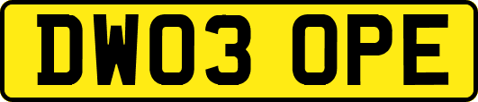 DW03OPE
