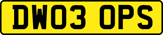 DW03OPS