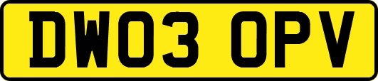 DW03OPV
