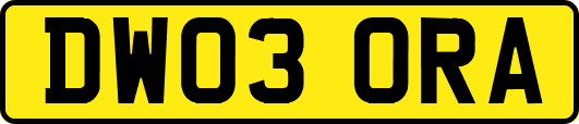 DW03ORA