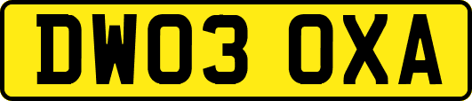 DW03OXA