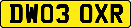 DW03OXR