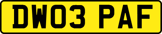 DW03PAF
