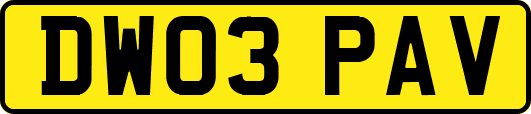 DW03PAV