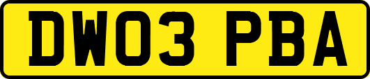 DW03PBA