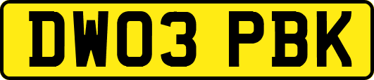 DW03PBK