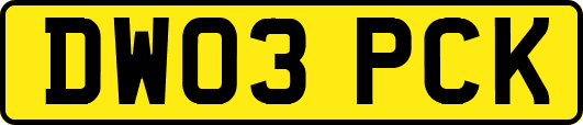 DW03PCK